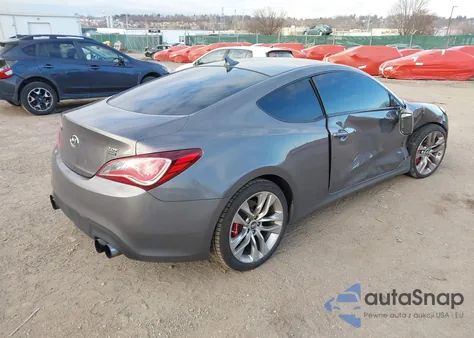 2013 Hyundai Genesis 2.0T R-Spec из США, поврежденный, VIN KMHHT6KD5DU093542